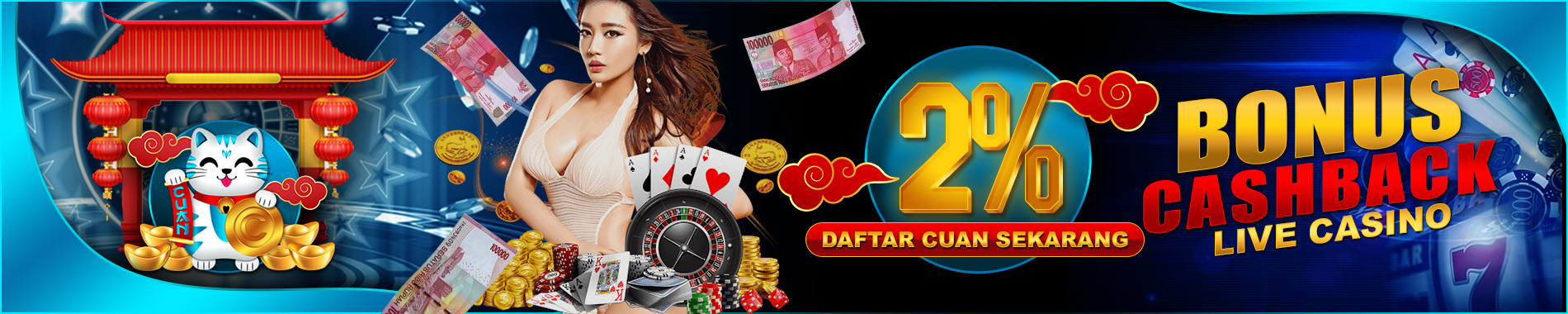 Cashback Casino 2%